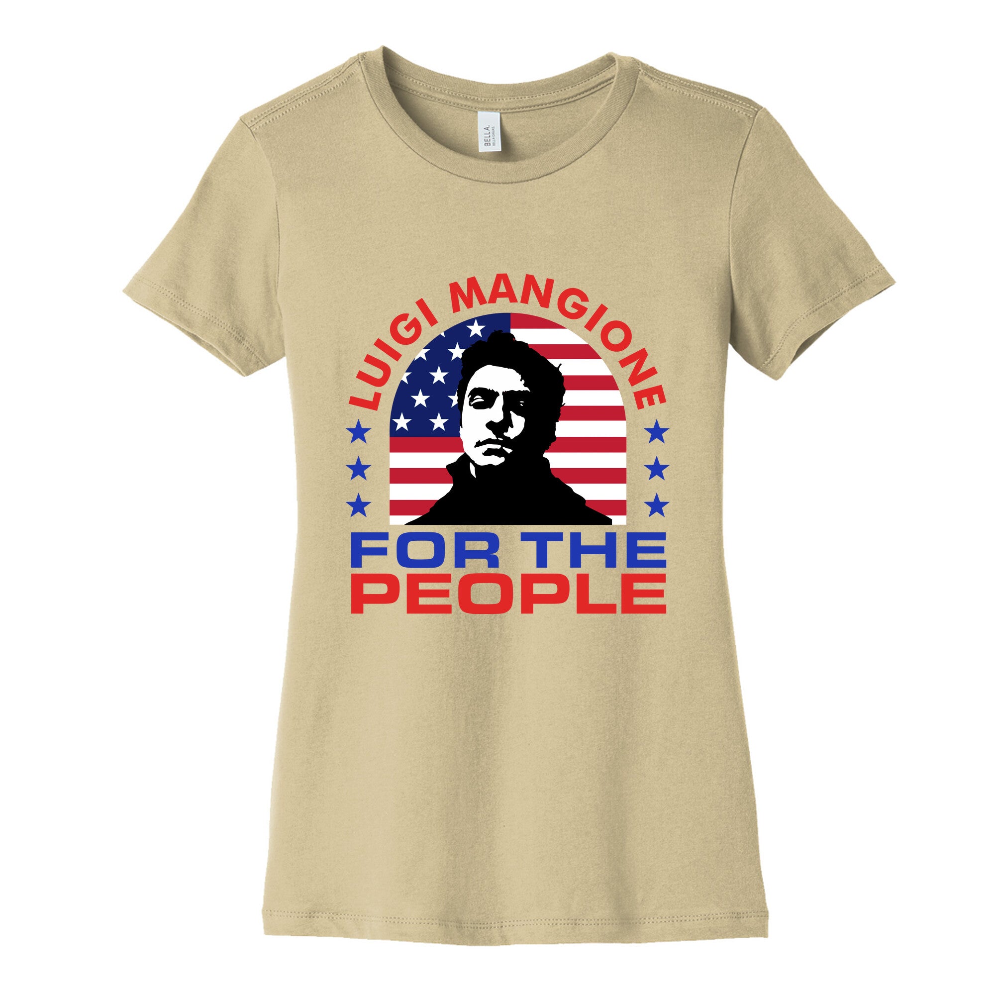 Luigi For The People Womens Cotton Tee